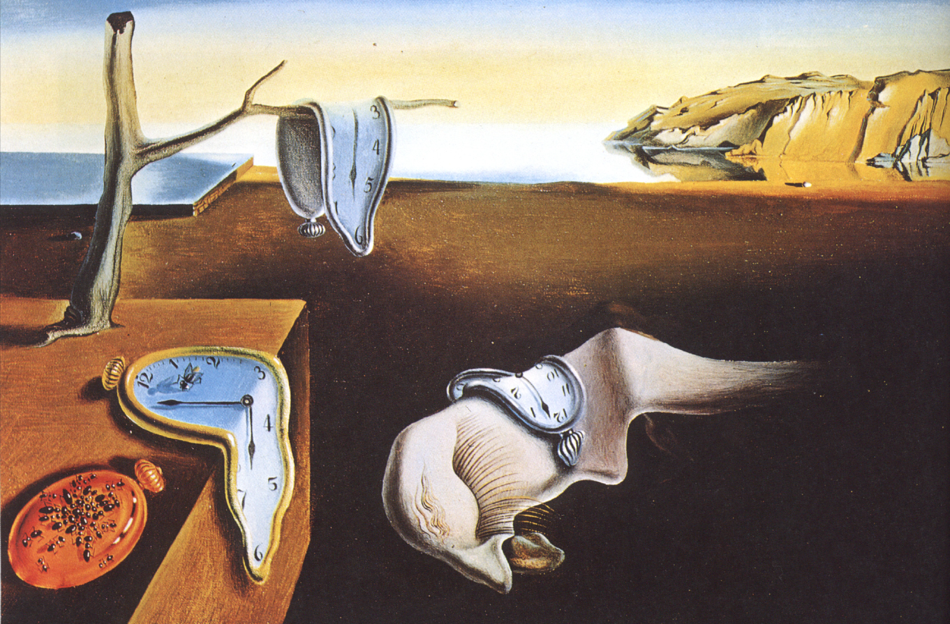 《记忆的永恒》——萨尔瓦多·达利,1931年,纽约现代艺术博物馆 艺术画作-《记忆的永恒》图片